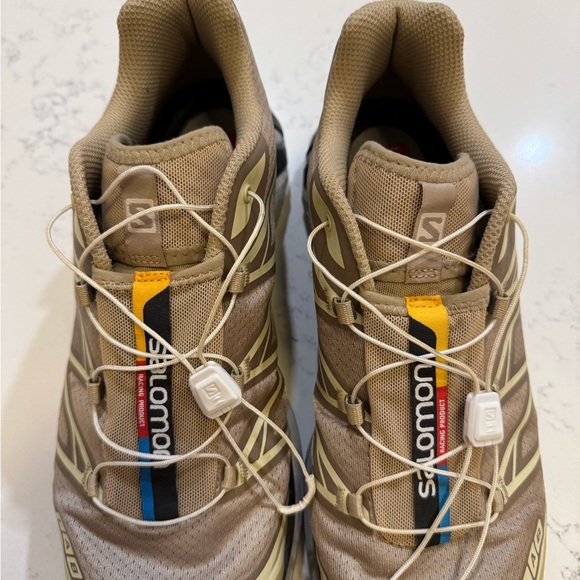 Salomon XT-6 “Safari” Men's Beige Hiking Shoes- Size 11 - Picture 2 of 4